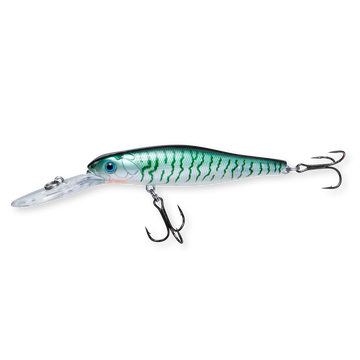 Beastly Diver Stickleback är ett jerkbait som efterliknar spigg – en utmärkt färg för skärgårdsfiske i klart vatten.