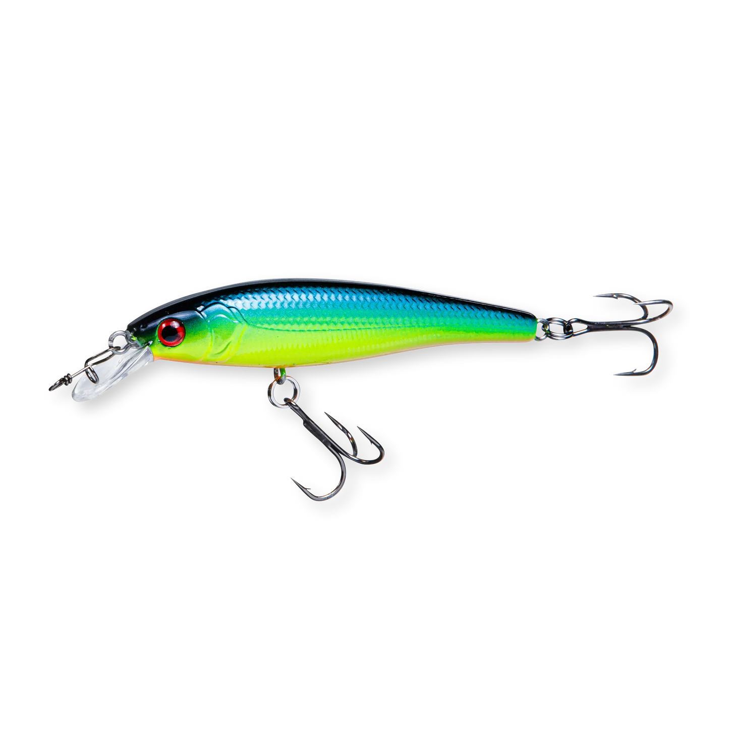 Beastly Minnow Finesse Sunshine är ett jerkbait som gör sig bäst i solsken – färgen syns tydligt och lockar fisk i ytvattnet.
