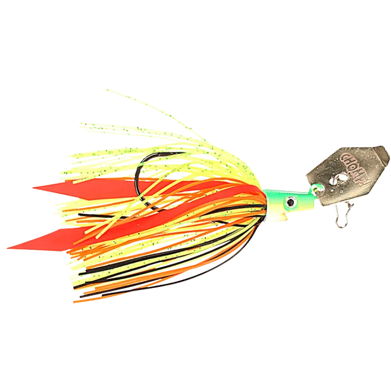 Pig Hula Fire Perch är en bladed jig byggd på det klassiska konceptet av ett traditionellt Chatterbait som är ett säkert kort för vår och höst i grumligt vatten.