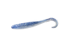 RenzWorm Blue Pearl jig ger naturlig småfiskimitation i klart vatten – perfekt för abborre.