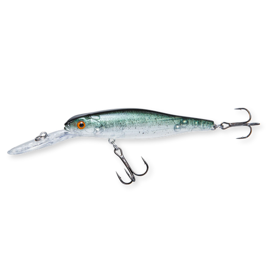 Beastly Diver Bait Fish är ett jerkbait som perfekt imiterar en liten bytesfisk – favoritvalet för gös och abborre.