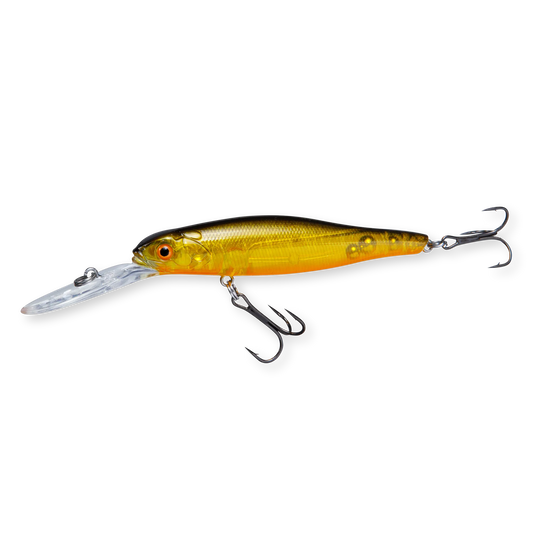 Beastly Diver Hot Lime är ett jerkbait som ger dig maximal synlighet i grumligt vatten – en UV-favorit för vår och höst.