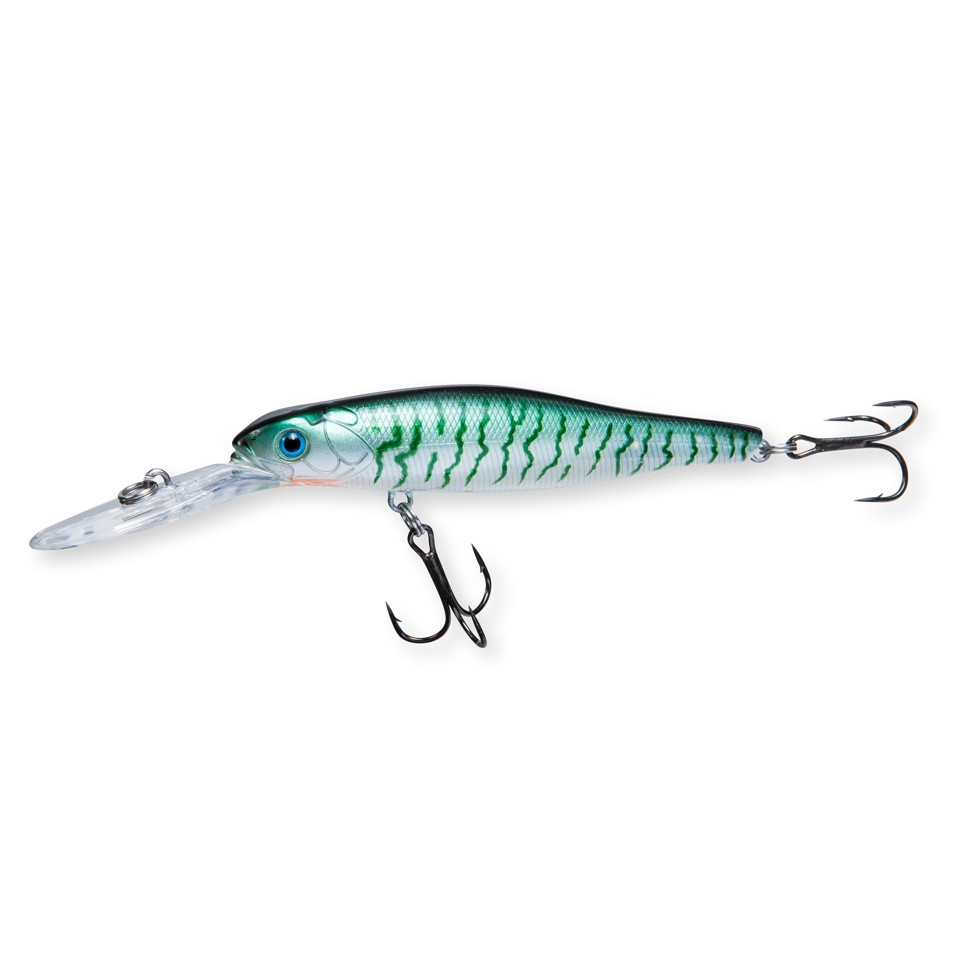 Beastly Diver Stickleback är ett jerkbait som efterliknar spigg – en utmärkt färg för skärgårdsfiske i klart vatten.