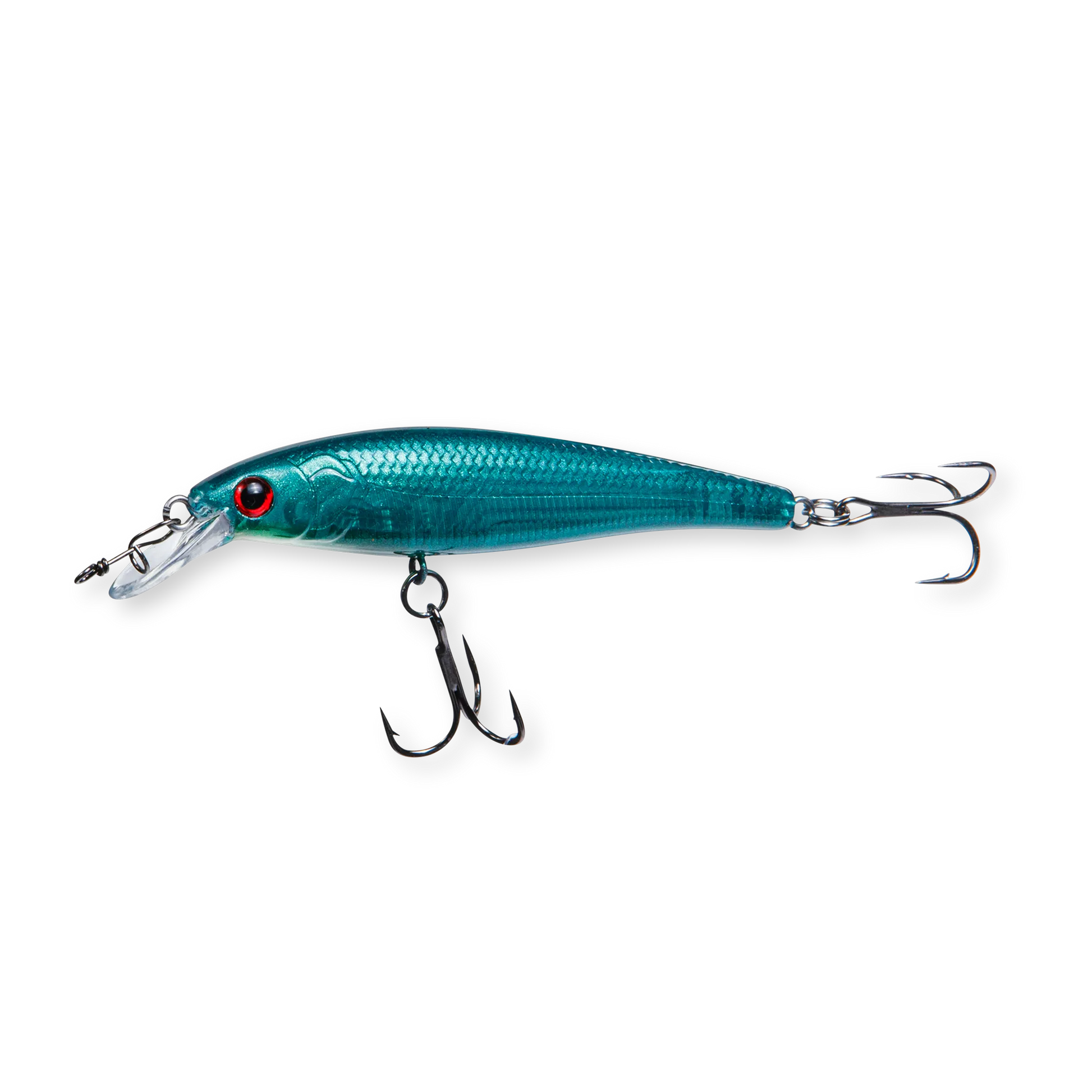 Beastly Minnow Finesse Metalic Green är ett jerkbait som är en allroundfärg – metalliskt skimmer för alla väder och vatten.