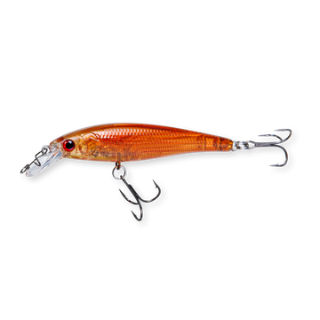 Beastly Minnow Finesse Motoroil i wobblerform – naturlig färg som fungerar året om för försiktig fisk.