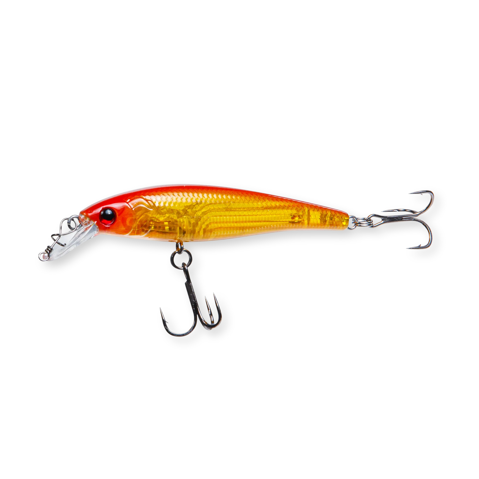 Beastly Minnow Finesse Spicy är en kontrastrik wobbler som sticker ut – perfekt när fisken tvekar.