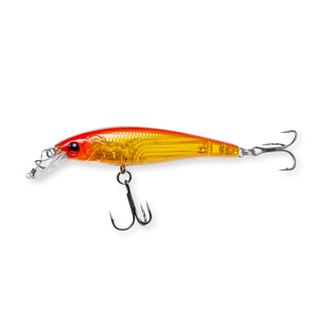Beastly Minnow Finesse Spicy är en kontrastrik wobbler som sticker ut – perfekt när fisken tvekar.