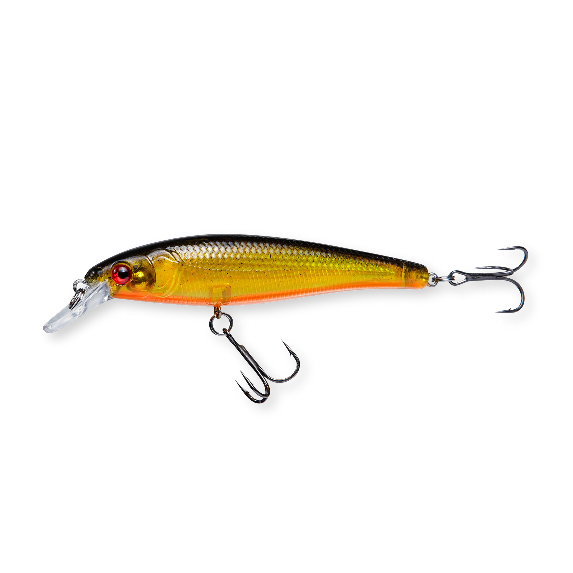 Beastly Minnow Hot Lime är ett jerkbait som ger dig maximal synlighet i grumligt vatten – en UV-favorit för vår och höst.