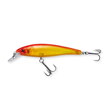 Beastly Minnow Spicy är en kontrastrik wobbler som sticker ut – perfekt när fisken tvekar.