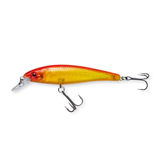 Beastly Minnow Spicy är en kontrastrik wobbler som sticker ut – perfekt när fisken tvekar.