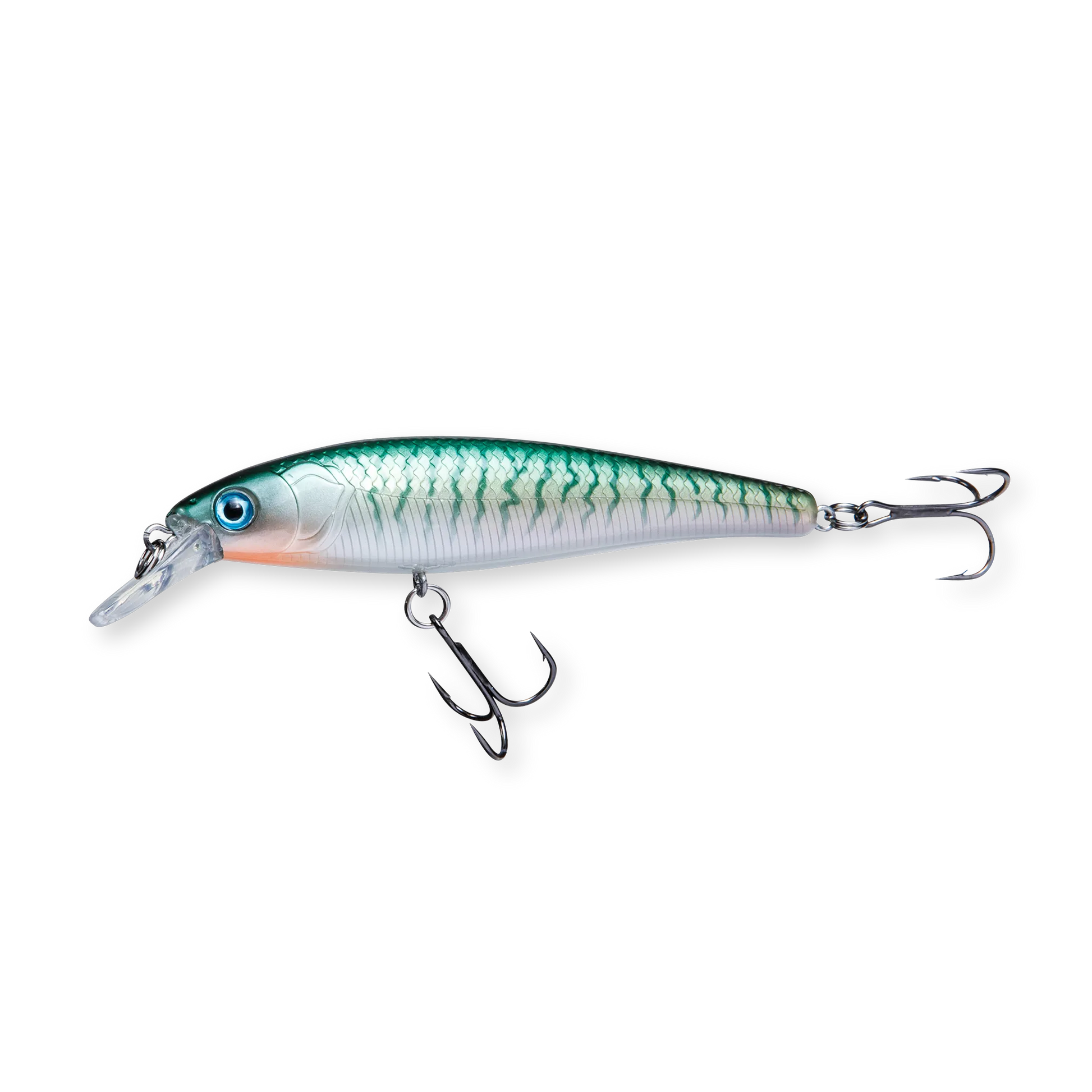 Beastly Minnow Stickleback är ett jerkbait som efterliknar spigg – en utmärkt färg för skärgårdsfiske i klart vatten.