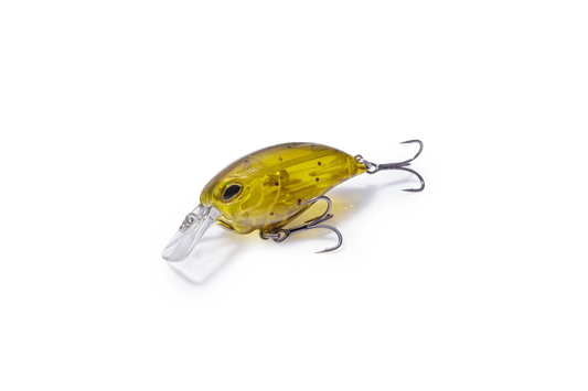 Beastly Squarebill Green pumpkin Crankbait