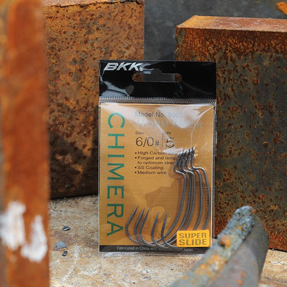 BKK Chimera är en krok för Texas-riggning av creature- och kräftbeten.