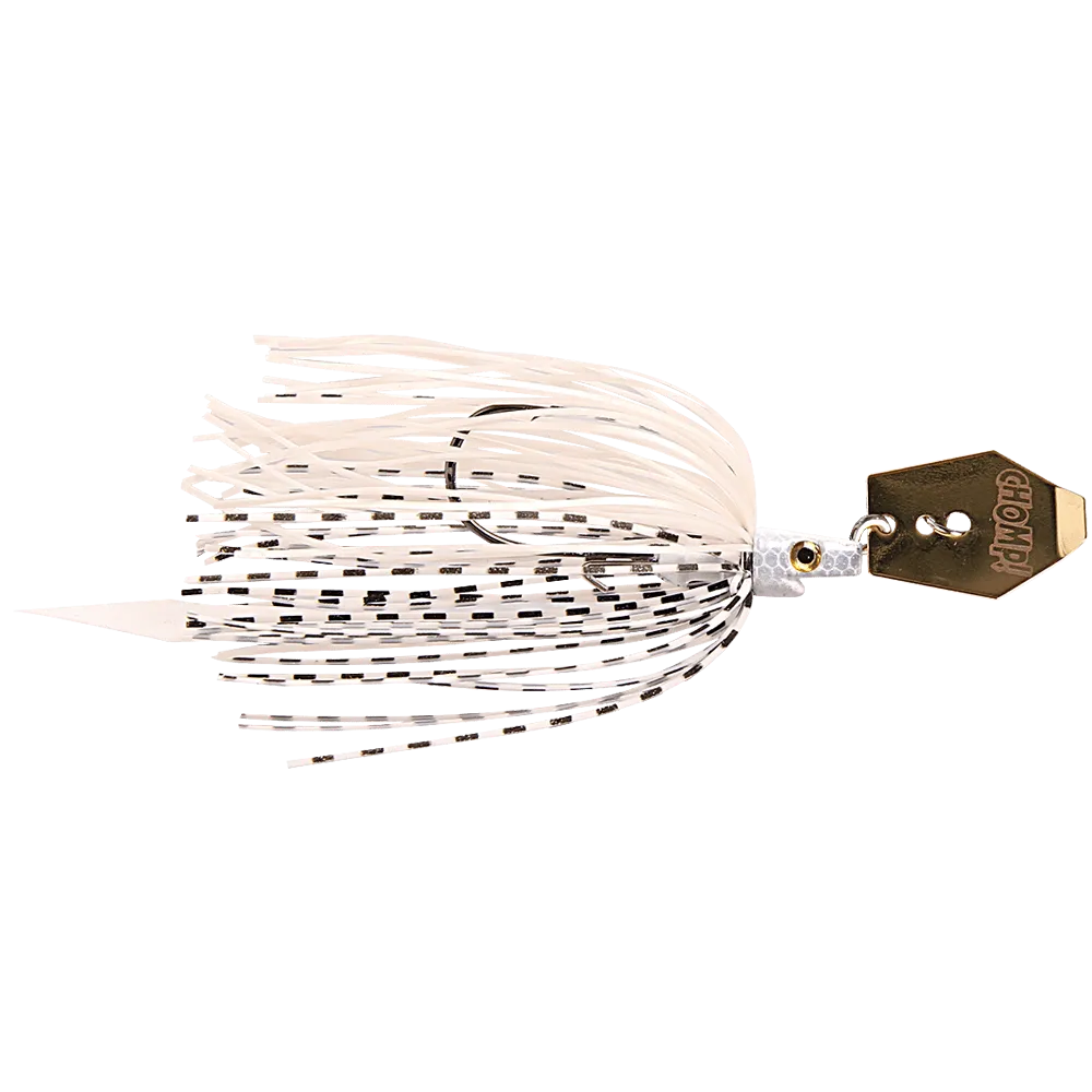 Pig Hula Albino Shad är en bladed jig byggd på det klassiska konceptet av ett traditionellt Chatterbait som fungerar utmärkt i klart och halvklart vatten under vår och sommar.