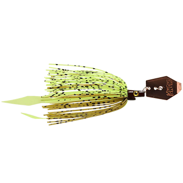 Pig Hula Pumpkin Chart är en bladed jig byggd på det klassiska konceptet av ett traditionellt Chatterbait som är ett säkert kort för vår och höst i halvklart, grumligt vatten.
