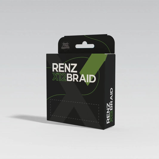 RenzBraid X12 Fluo Grön Flätlina 130 m