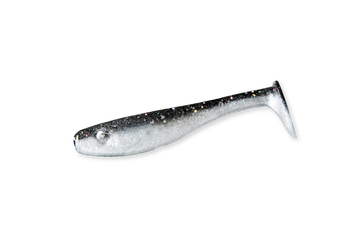 RenzShad Perch Black Star jig är en mörk siluettfärg som fungerar utmärkt under vinterfiske i djupt vatten.