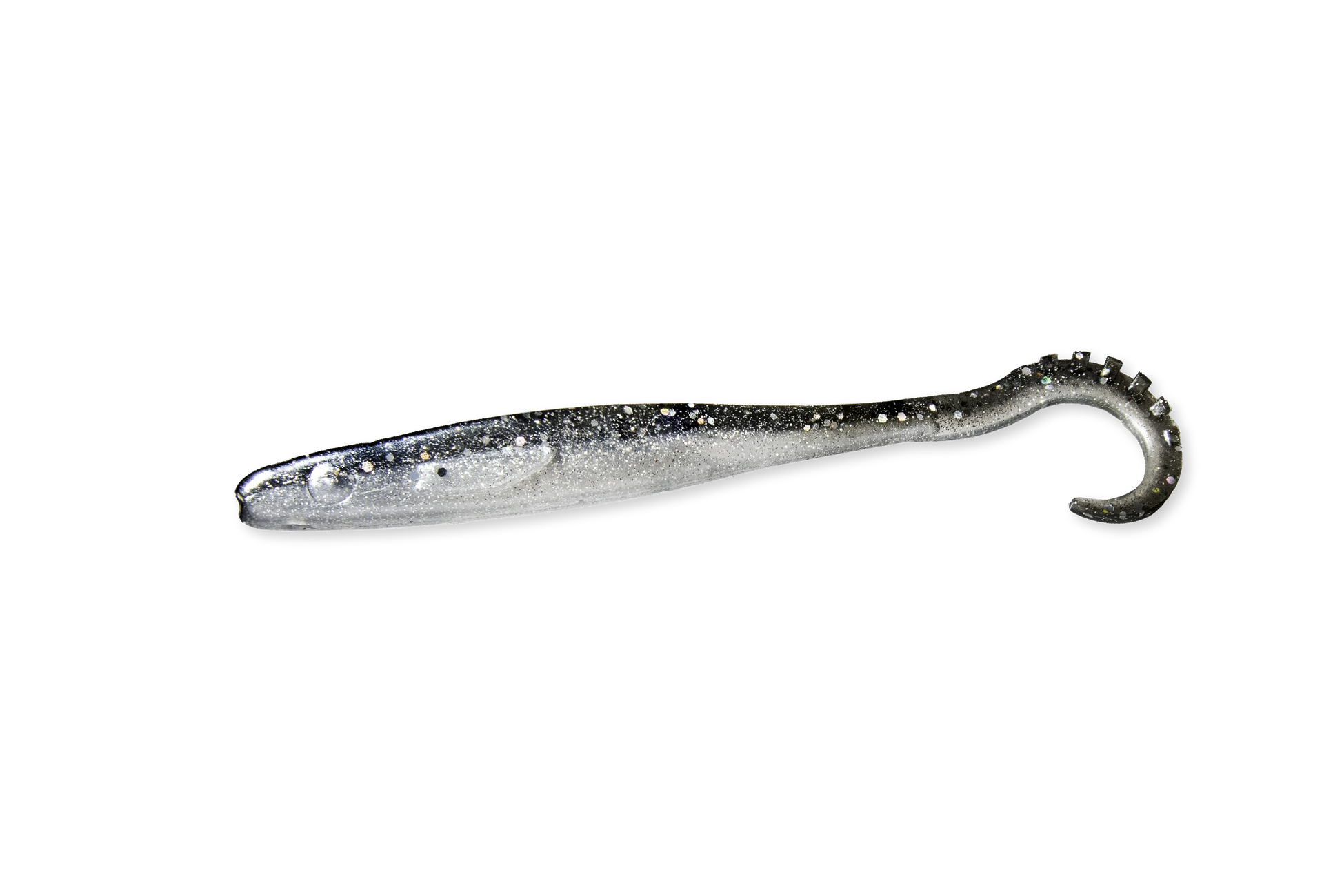 RenzWorm Black Star jig är en mörk siluettfärg som fungerar utmärkt under vinterfiske i djupt vatten.