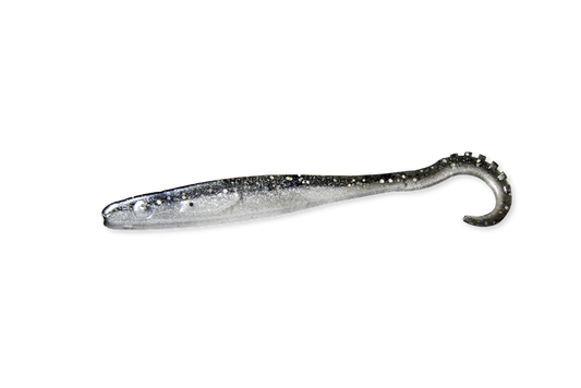 RenzWorm Black Star jig är en mörk siluettfärg som fungerar utmärkt under vinterfiske i djupt vatten.